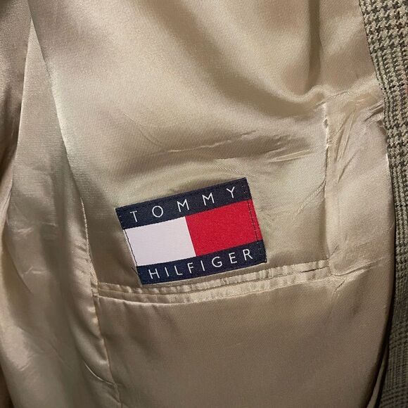 Tommy Hilfiger Vintage Tweed Blazer Size 43R - Picture 8 of 16